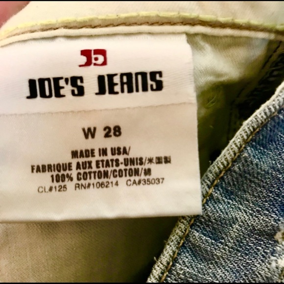 Joe’s Jeans: Distressed with Embroidered Rainbows! - Picture 6 of 7